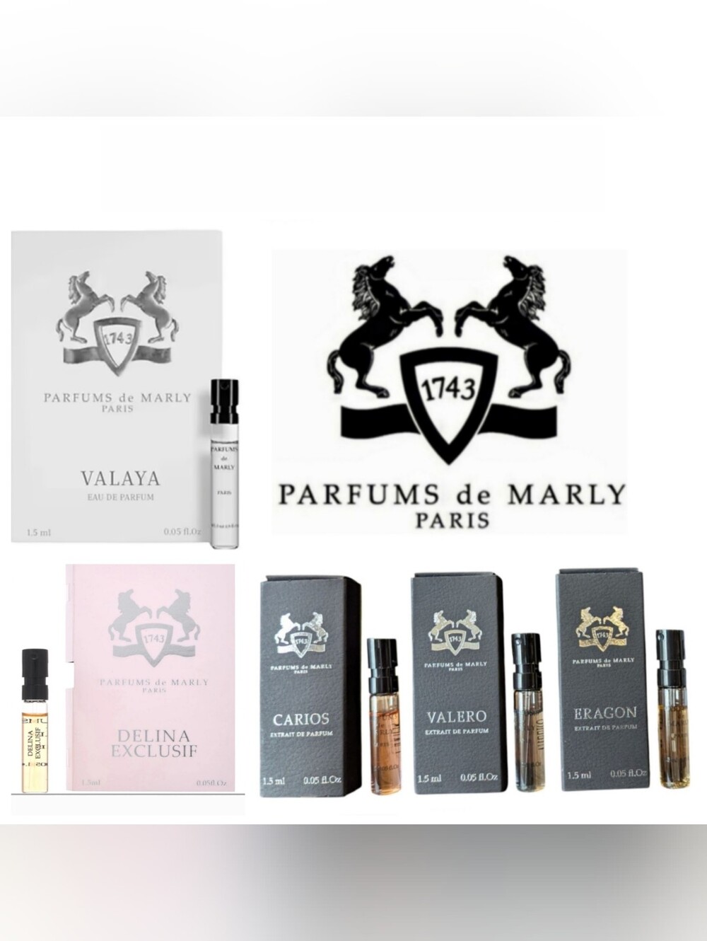 Parfums de Marly Samples Lot